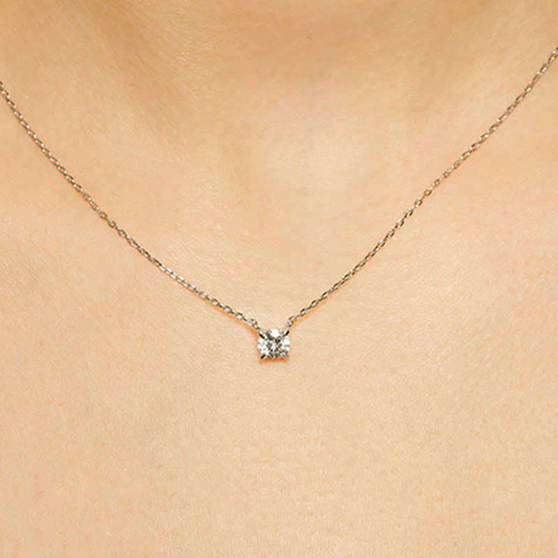 [Celeb Pick] Silver925 Ozel Prong 0.8ct Set PS038E,PS038N_6mm
