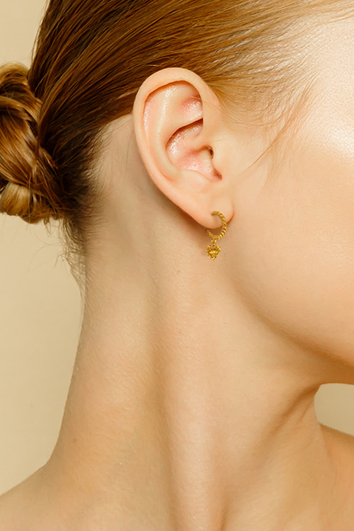 Silver925 Ancient ♡ Earrings PS014E