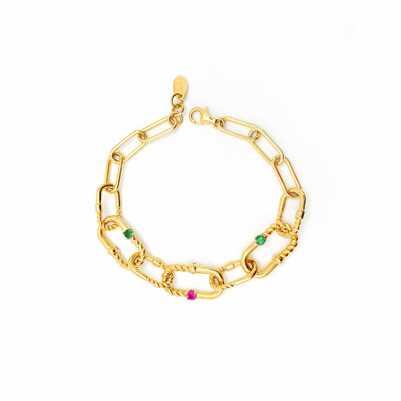 Silver925 Ellipse Bracelet PS019B