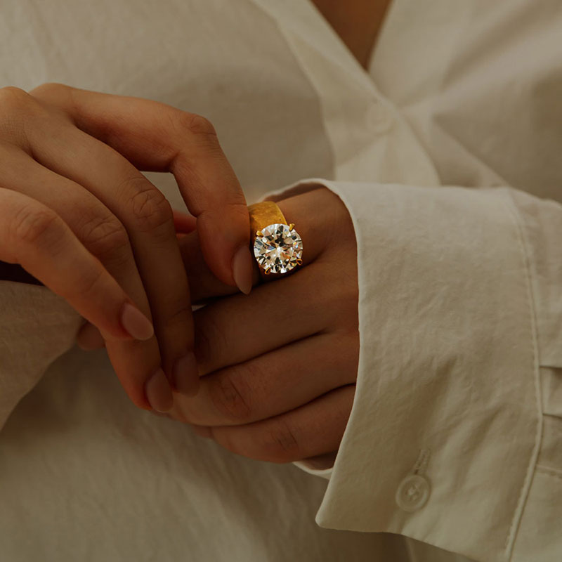 [Custom] Silver925 Wish Ⅱ Ring PS020_L_R