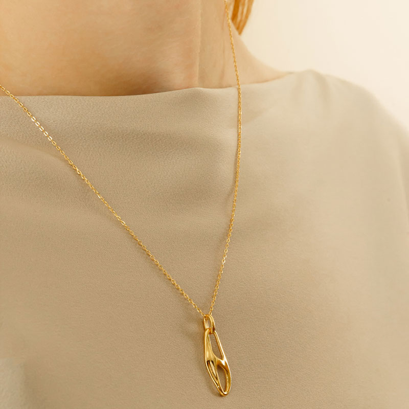 [Celeb Pick] Silver925 Munch Necklace PS086-1N