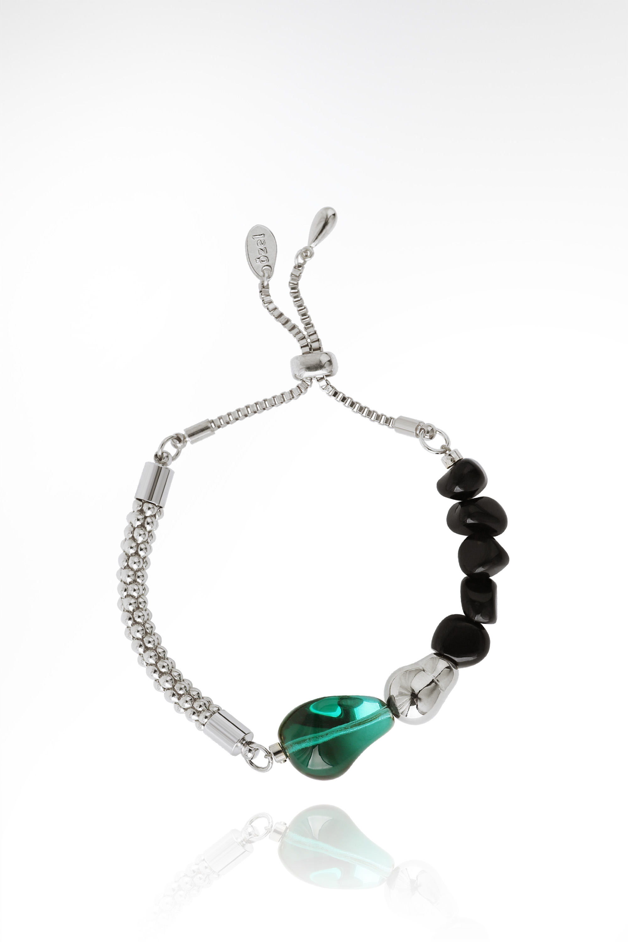 Natural Stone Unbalanced Moving Bracelet PB145B