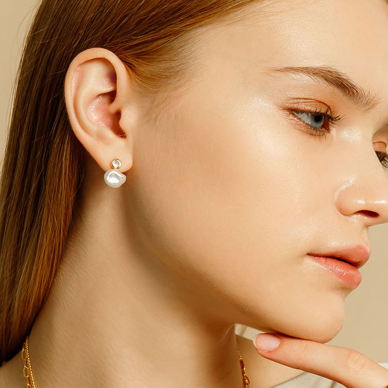 Silver925 Amande Silver Earrings PS123E