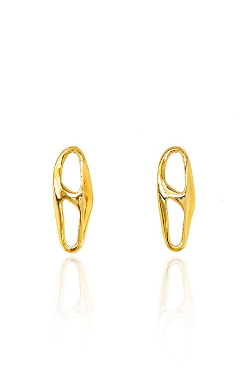 [Celeb Pick] Silver925 Munch Earrings PS086-1E