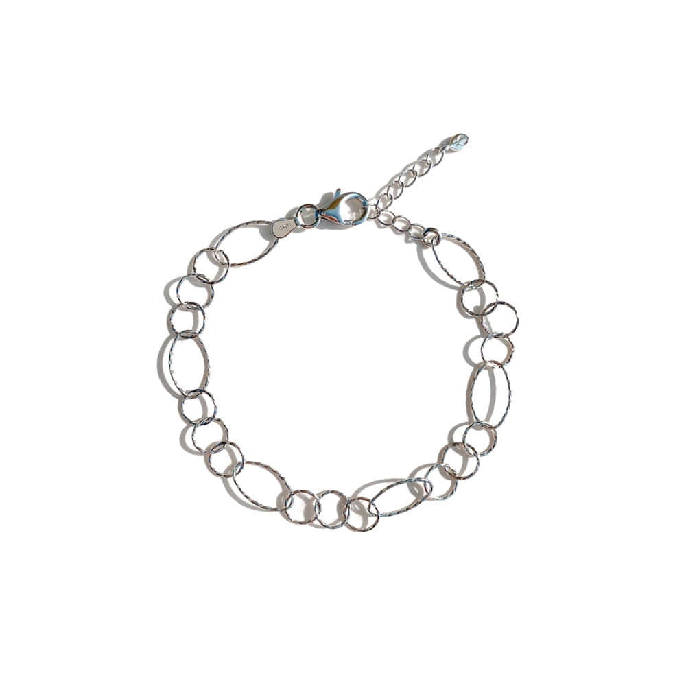 Silver925 Italy Chain Bracelet PS003B