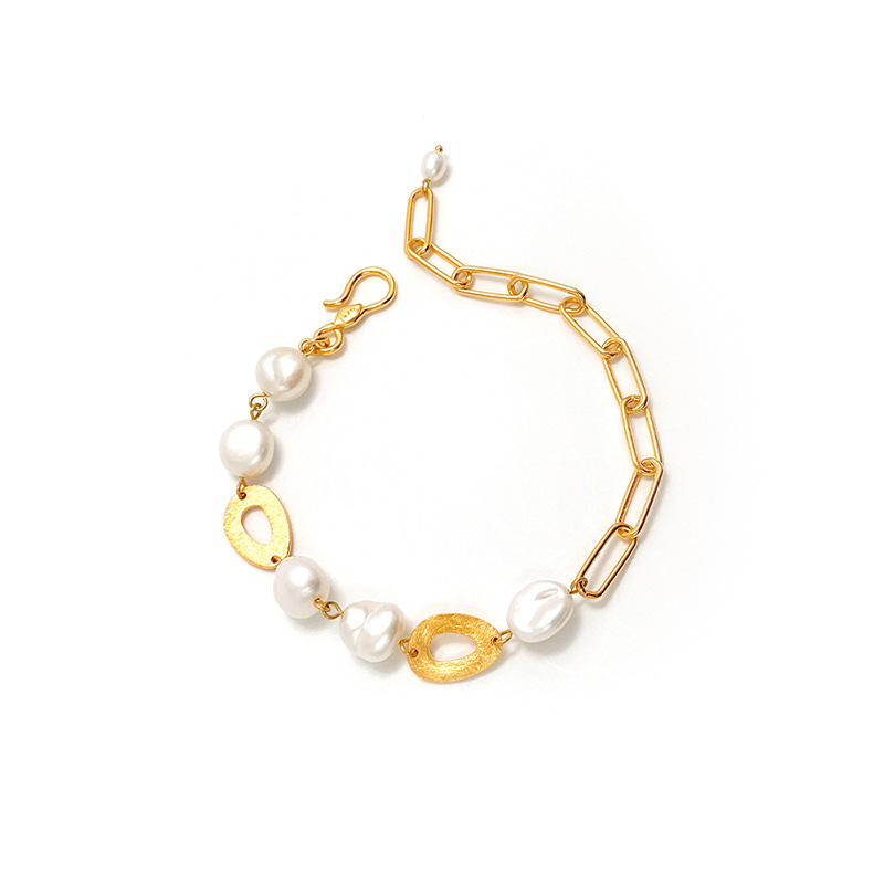 Silver925 Glaze Pearl Bracelet OZ-SV0092BR