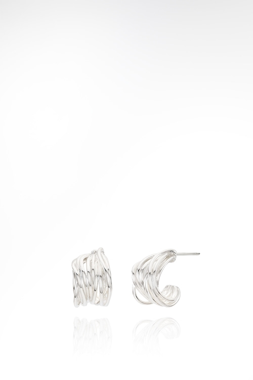 Silve925 Tarae Hoop Earrings PS171E