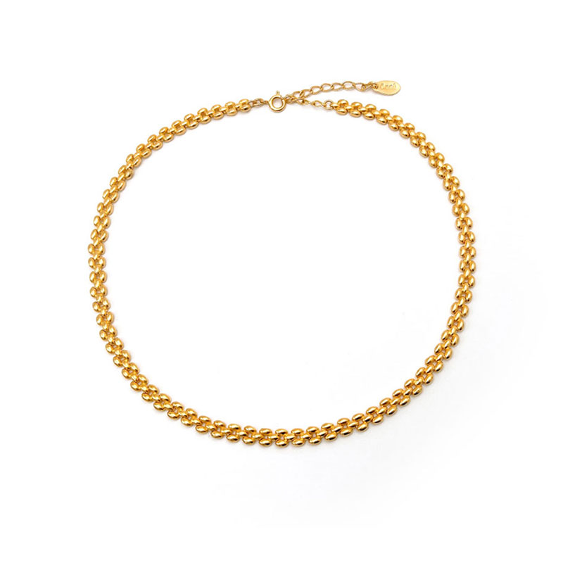 Silver925 Rapid Chain Necklace ES025N