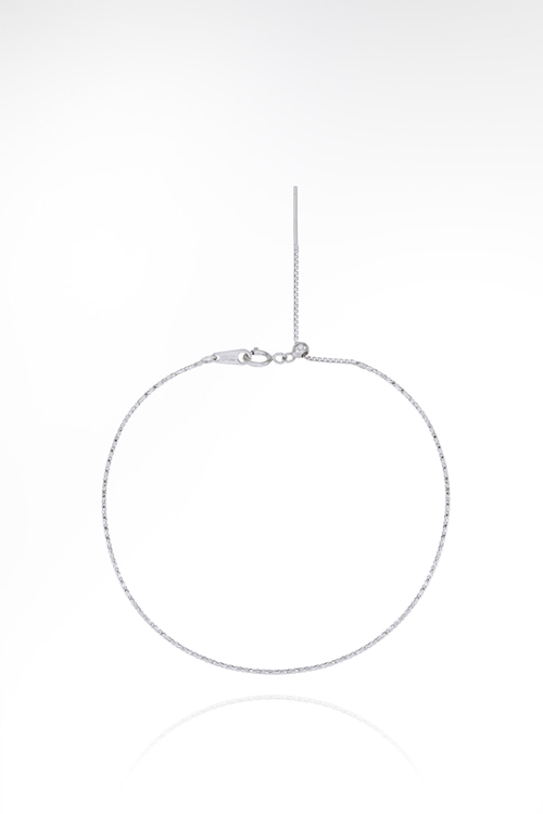 Silver925 Cutting Chain Moving Bracelet ES216B