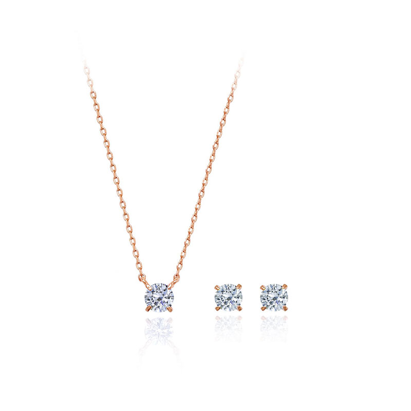 [Celeb Pick] Silver925 Ozel Prong 0.5ct Set PS037E,PS037N_5mm