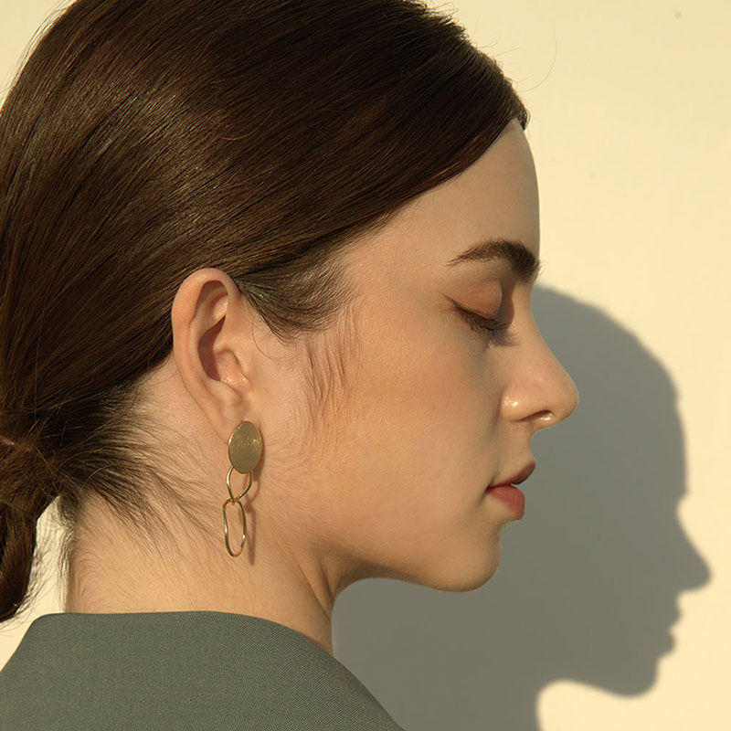 Links Earrings PB023E