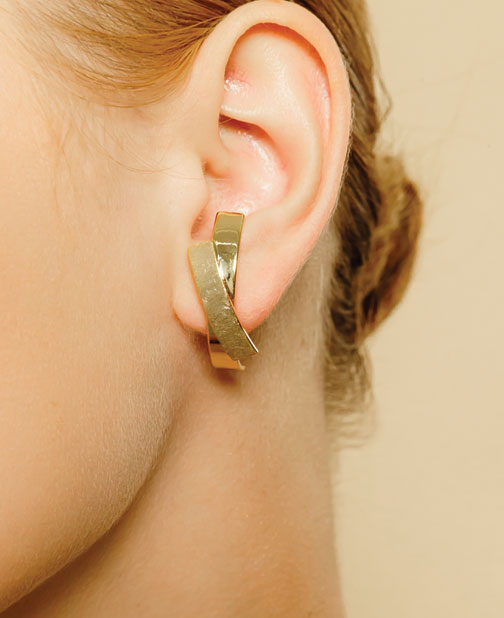 Free curve Earrings 302537