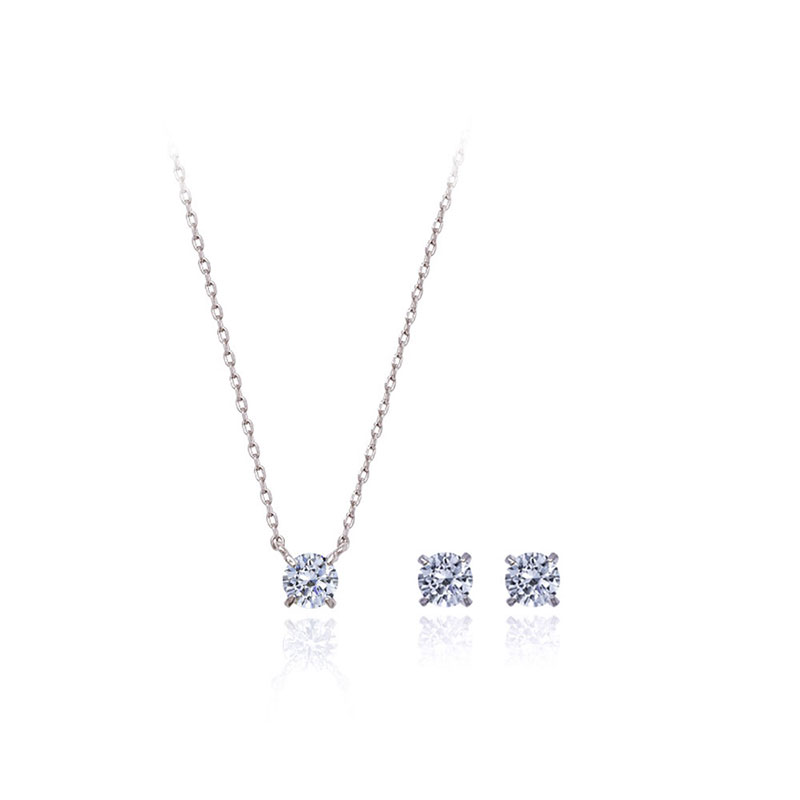 [Celeb Pick] Silver925 Ozel Prong 0.5ct Set PS037E,PS037N_5mm