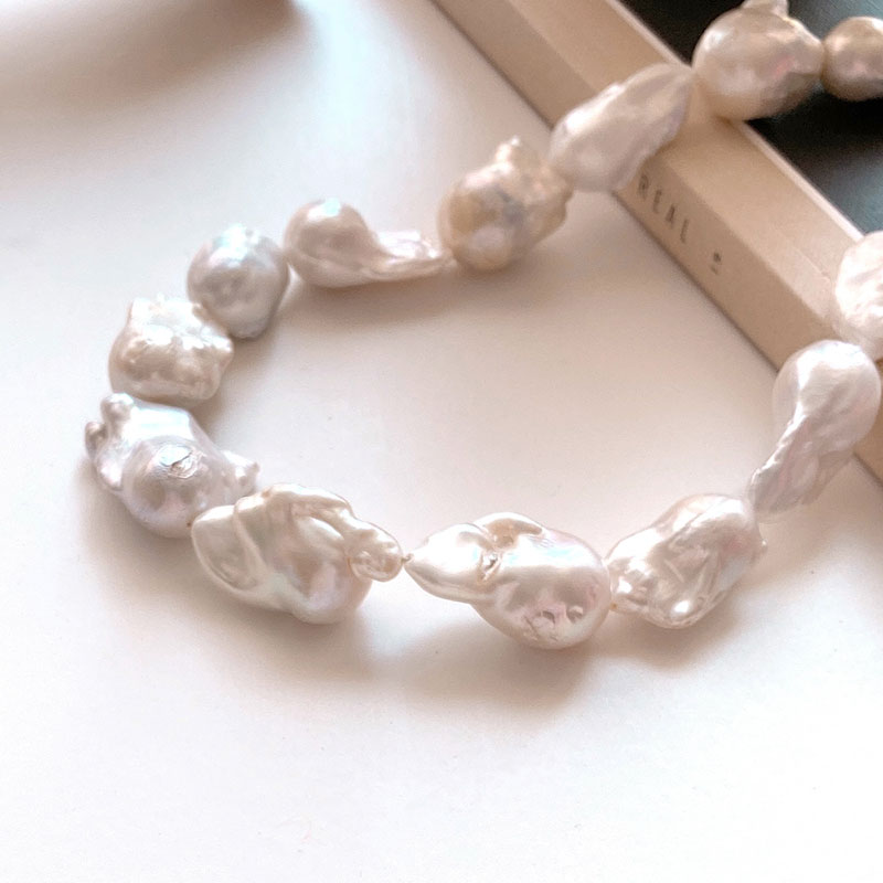 Silver925 Baroque Nube Necklace PS023N