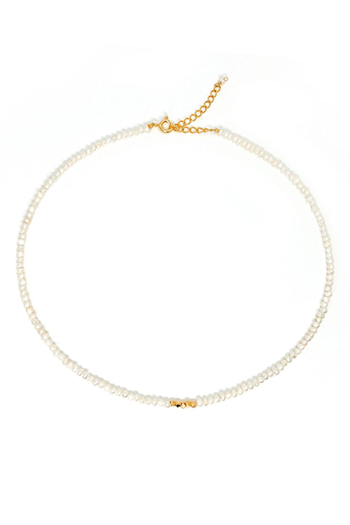 Silver925 Layer Pearl Necklace PS007N_PE