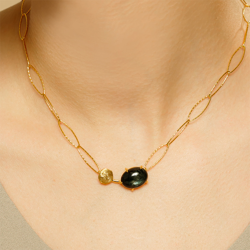 Silver925 Pebbles Necklace PS016N