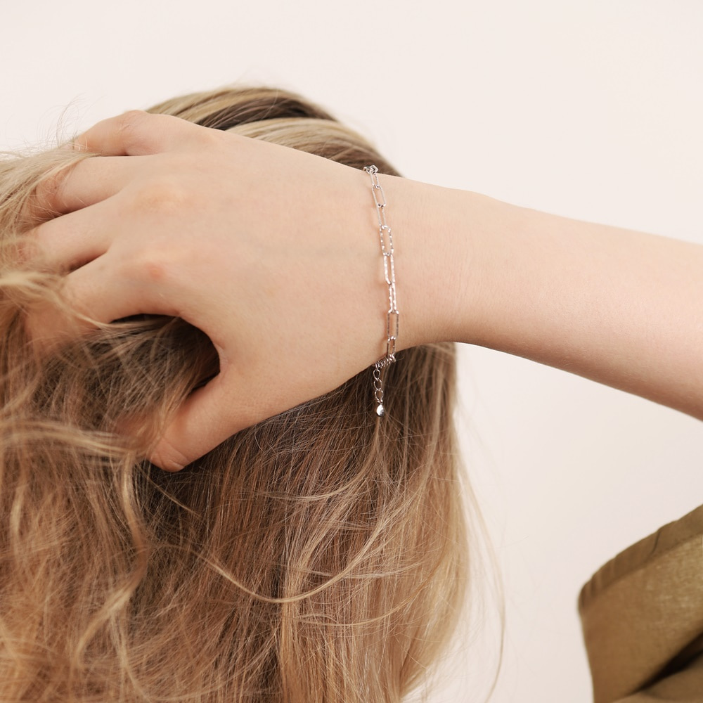 Silver925 Italy Chain Bracelet PS002B