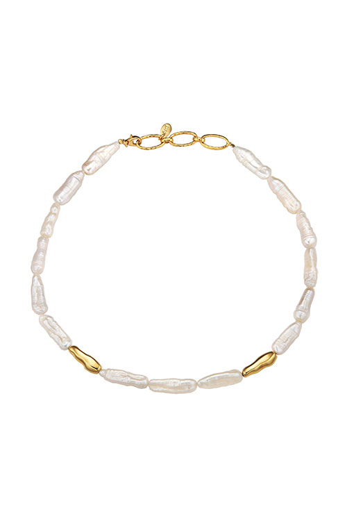 Silver925 Kiesel II Fresh Water Pearl Necklace PS011N