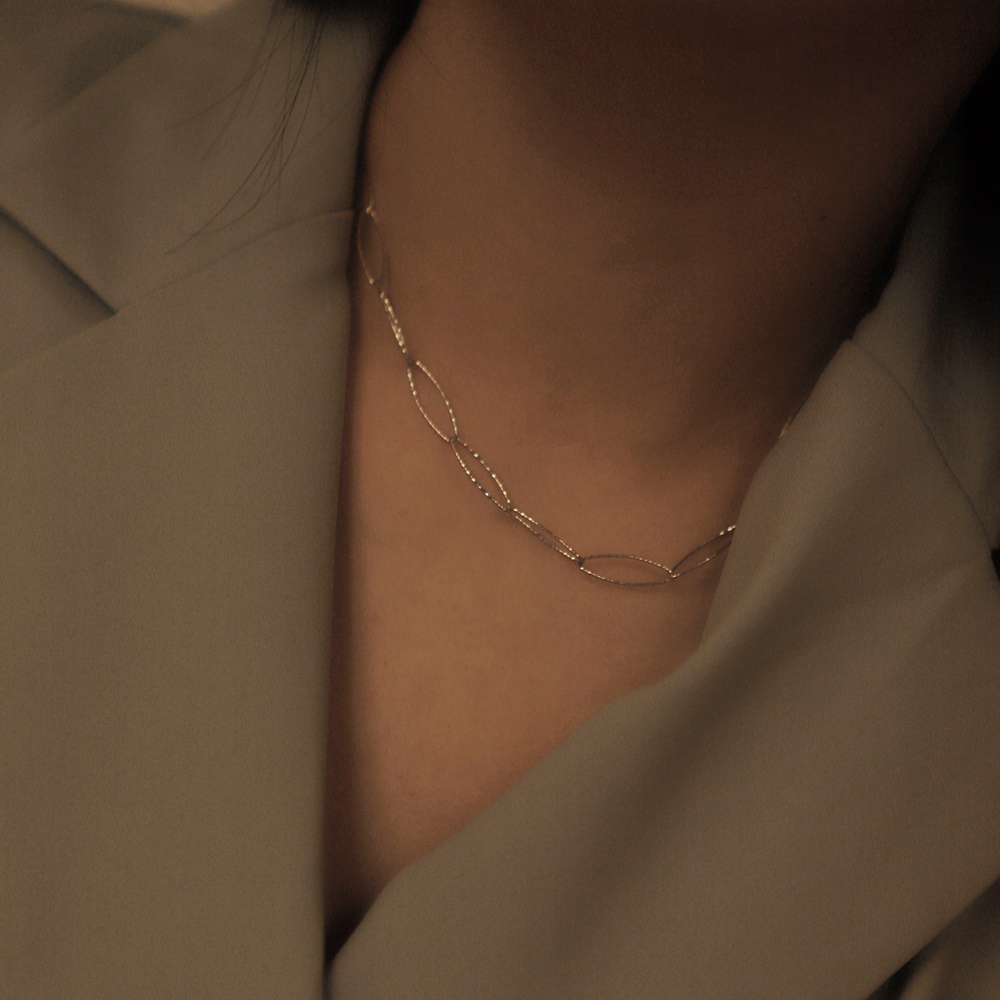 Silver925 Italy Chain Necklace PS004N
