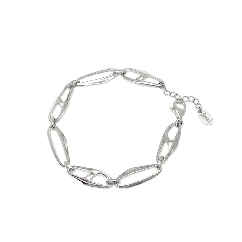 Silver925 Munch Chain Bracelet PS086B