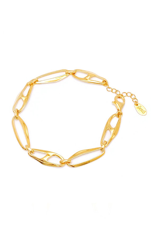 Silver925 Munch Chain Bracelet PS086B